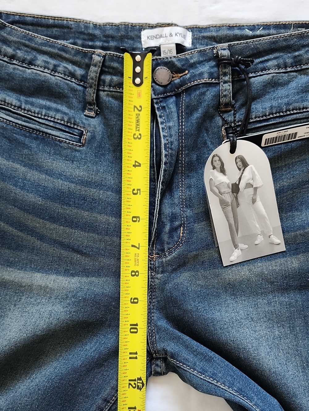 NWT Kendall & Kylie High Rise Flare Jeans Size 9/10 (Read Tag Notes) - Picture 15 of 16